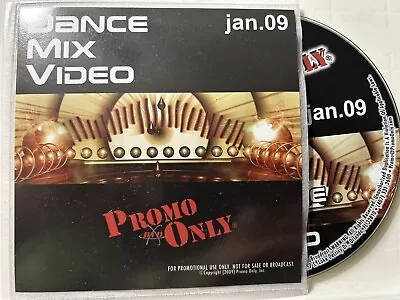 Rare DVD Sleeve PROMO ONLY Dance Mix Video 2009 January Jody Watley Madonna NeYo • $79.95