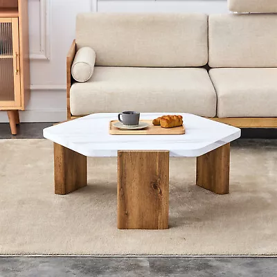 Coffee Table Center Cocktail Table Side Table End Table For Living Room White • $189.99