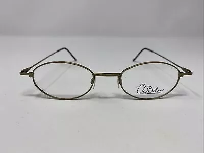 Cw Bliss Eyeglasses Frame Kenmark Ag 47-20-140 Gold Full Rim Di71 • $47.25