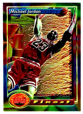 1994 Topps Finest #1 Michael Jordan BULLS • $72.50