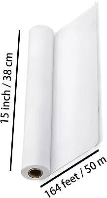 Newsprint Packing Paper Roll For Moving 15in*165ft White Paper Roll For Packing  • $17.06