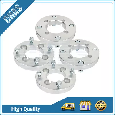 (4) 4x110 To 4x137 Wheel Adapters 1 Inch For Bombardier Traxter 500 Honda Can-Am • $68.21