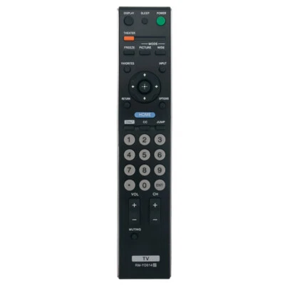$7.78 • Buy US New RM-YD014 Replace Remote For Sony TV KDL-52XBR4 KDF-37H1000 KDL-40V3000