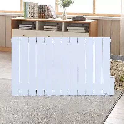 £275.95 • Buy Oil Filled Electric Radiator Wall Mounted Panel Heater With Thermostat Timer 2KW
