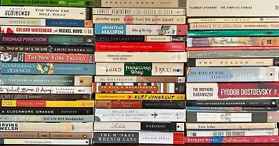 BUILD YOUR OWN Subversive Book Cult Modern Lit Novel Paperback Lot Bundle & Save • $4