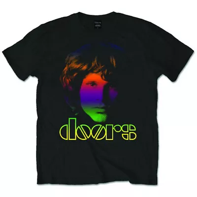 Jim Morrison Rainbow Face The Doors Rock Official Tee T-Shirt Mens Unisex • $41.79