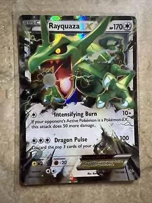 Rayquaza EX (75) #75/108 XY - Roaring Skies • $5.63