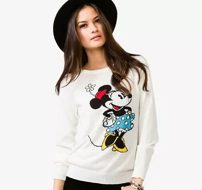 Disney Minnie Mouse Embroidered Sweater • $24.99