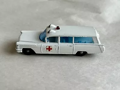 Matchbox Lesney Cadillac Ambulance Vintage 1965 Number 54 Car • $20