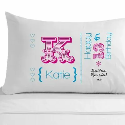 £12.99 • Buy Womens Personalised 60th Birthday Pillowcase, Unique 60th Birthday Gift Ideas