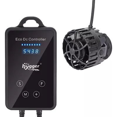 Hygger 20W Aquarium Fish Tank Wave Maker Marine Freshwater Pump With Controller • £142.99