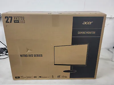 $149.99 • Buy Acer Nitro XV272U Vbmiiprx 27  Zero-Frame WQHD 2560 X 1440 Gaming Monitor