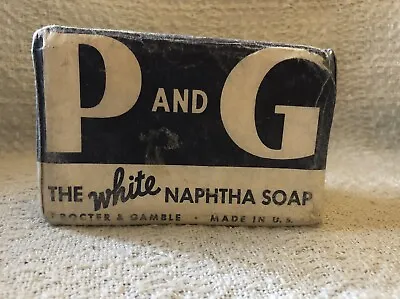 Vintage Proctor & Gamble P & G White Naphtha Laundry Soap Original NOS • $5.99