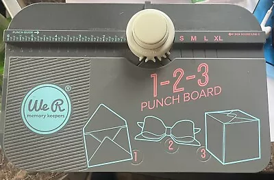 We R Memory Keepers 1-2-3 Punch Board • $20