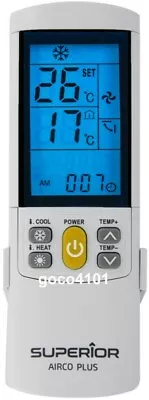 $34.95 • Buy REPLACEMENT UNIVERSAL DeLonghi A/C AIR CONDITIONER REMOTE CONTROL FULL FUNCTION