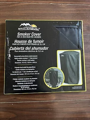 Masterbuilt 30”Electric Smoker Cover 19.5  X16.9 X 30.9 Highly Weather-Resistant • $22.69