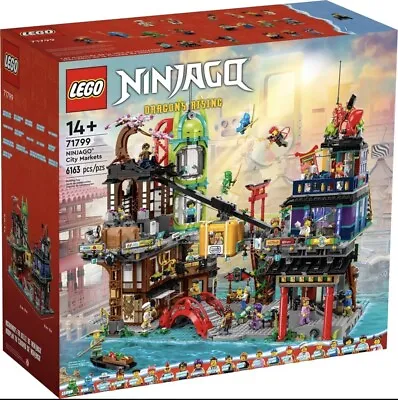 LEGO 71799 NINJAGO City Markets BRAND NEW & SEALED Auspost Delivery Use Discount • $649
