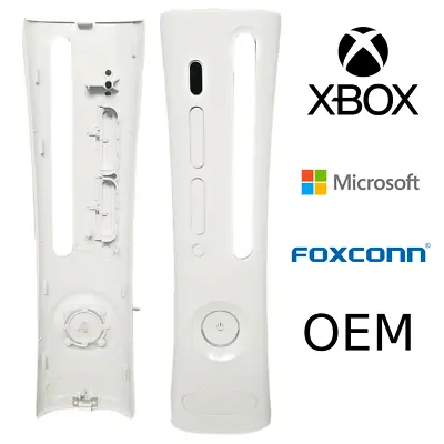 $24.99 • Buy NEW OEM Microsoft Xbox 360 Replacement WHITE Faceplate Cover For Console System