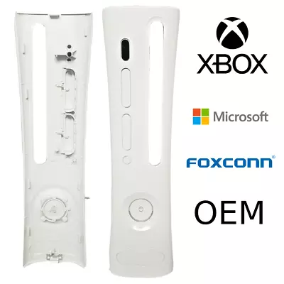 NEW OEM Microsoft Xbox 360 Replacement WHITE Faceplate Cover For Console System • $24.99