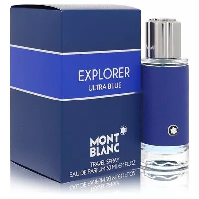 Montblanc Explorer Ultra Blue By Mont Blanc Eau De Parfum Spray 1 Oz For Men • $28.99