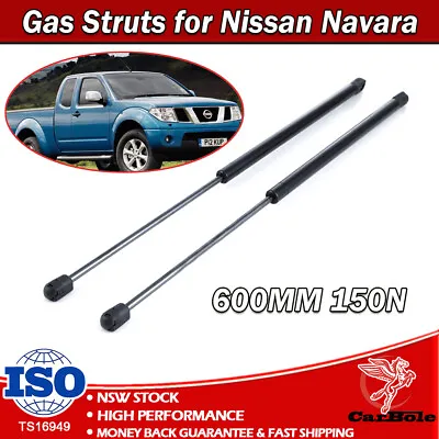 2x NEW Hard Top Lid Tonneau Cover Gas Struts For Nissan Navara D40/ D22 UTE 150N • $24.89