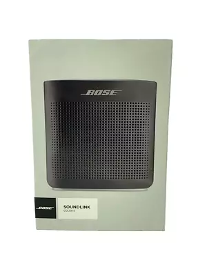 Bose SoundLink Color II Bluetooth Speaker Coral BLACK Clear Sound JP • $167.63