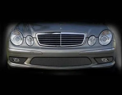 Mercedes E55 AMG 3 Pcs Lower Bumper Mesh Grille Set 2003 2004 2005 2006 Models • $175