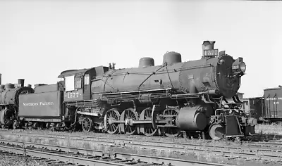 Northern Pacific NP Railroad 1577 2-8-2 Duluth MN 8-57 Negative 7449 • $14.99