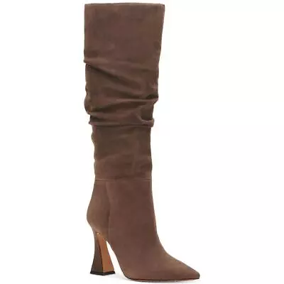 Vince Camuto Womens Alinkay Brown Knee-High Boots Shoes 9 Medium (BM) BHFO 0204 • $41.99