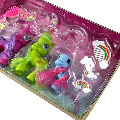 Pony Doll Play Set Little Ponies Girls Hair Comb Brush Toys Christmas Present UK • £6.99