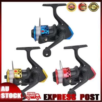 $10.79 • Buy Spinning Reels 3BB Metal Spool Fishing Reel Gear Ratio With Spool Wire Cup Reel 