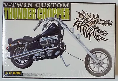 1/12 V-Twin Custom Thunder Chopper Aoshima #000670 Or #88 Shrink Wrapped MISB • $81.99