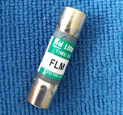 ORIGINAL Littelfuse FLM-7 FLM7 ( 7A ) 7 Amp 250VAC TIME-DELAY FUSE • $3