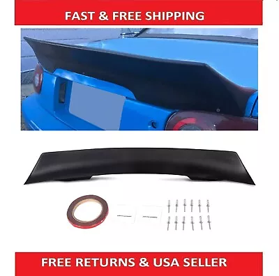 NEW Matte Black Duckbill Style Rear Trunk Lip Wing Spoiler FOR 90-97 Mazda Miata • $63.27
