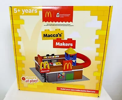 NEW Nova Brix Macca's Makers McDonald's Restaurant Building Kit Toy Collectable • $69.95