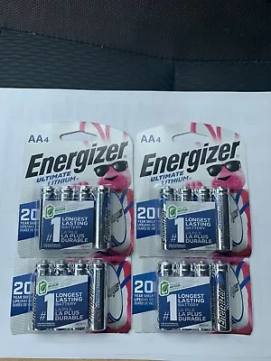 Energizer Ultimate Lithium Aa Batteries/ Lot Of 16 • $22.95