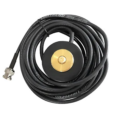 NMO Magnet Antenna Mount Base With BNC Plug & 5M RG-58 Cable For Mobile Radio • $16.90