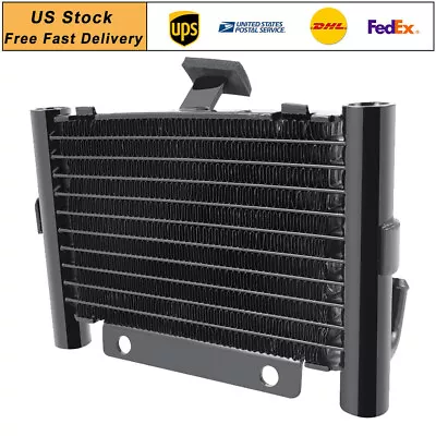 Motorcycle Oil Cooler Device Radiator For Harley Touring Road King FLHR 17-2024 • $52.19