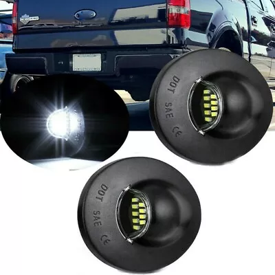 $9.88 • Buy 2pcs License Plate Light LED SMD For Ford Pickup Truck F-150 F250 F350 1990-2014