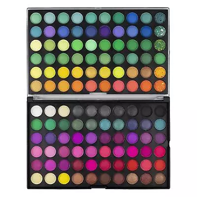 LaRoc 120 Colour Eyeshadow Palette Makeup Set MUA Eye Shadow Make Up Shimmer • £9.99