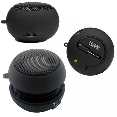 WIRED PORTABLE AUDIO LOUD SPEAKER With CHARGEABLE BATTERY  For PHONE TABLET IPOD • $18.69