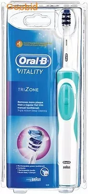 $38.99 • Buy Braun Oral B Vitality Trizone Rechargeable Electric Toothbrush - New & Sealed
