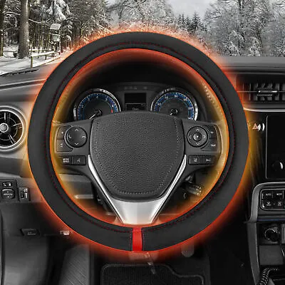 Hand Warmer Heated Steering Wheel Cover Motor Trend - Tangle-Free Standard Fit • $37.99