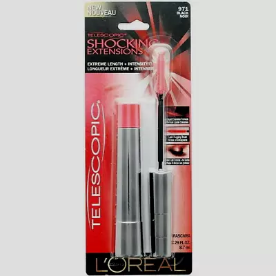 L'Oreal Loreal Telescopic Shocking Extensions Mascara 971 BLACK • $12.74