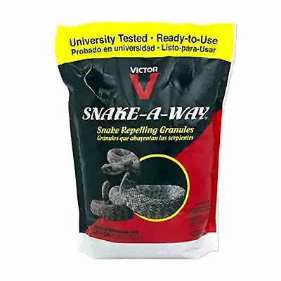 Victor Snake-A-Way Snake Repelling Granules 4lb Bag • $18.88