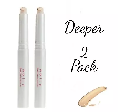 MALLY Dark Circle Corrector Concealer ~ DEEPER ~ Full Size - NEW - 2 Pack • $7.97