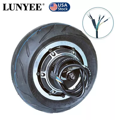 10inch 60V 3000W Wide Tyre Hub Motor High Speed Brushless Electric Bicycle Motor • $329.10