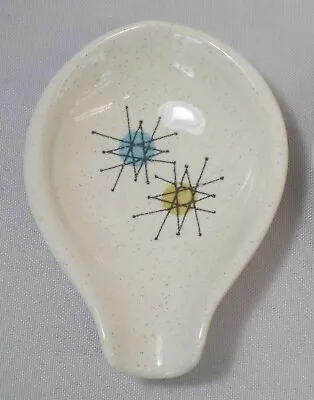 Vintage Franciscan STARBURST Spoon Rest 11 Available PERFECT Atomic California • $65