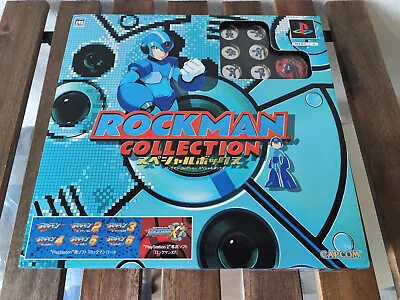 PS1 & PS2 Rockman Collection Special Box (Mega Man 1~6 + X7) Limited Edition Set • $449.10