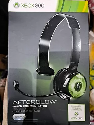 Afterglow Mono Communicator Microsoft Xbox 360 Headset New • £11